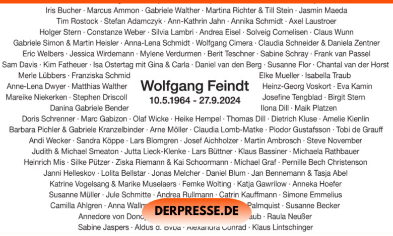 wolfgang feindt todesursache